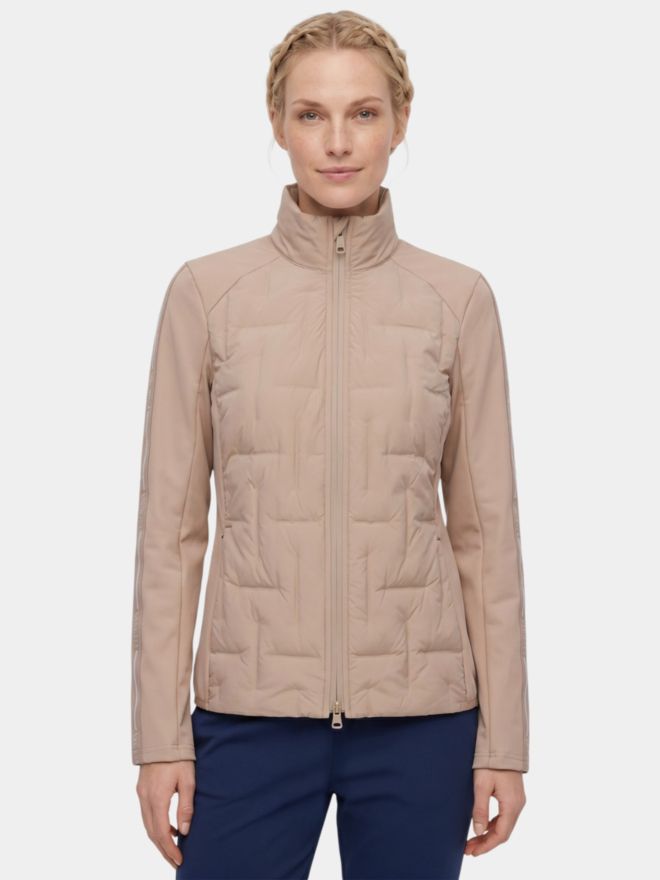 Valiente Hybrid Softshell Thermo Jacke beige