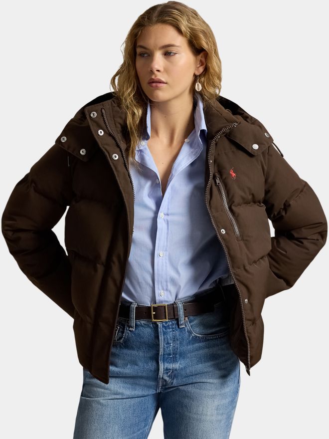 Polo Ralph Lauren Thermo Jacke dunkelbraun