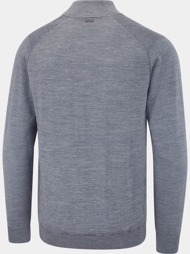 Ping Murphy Full Zip Sweater grau