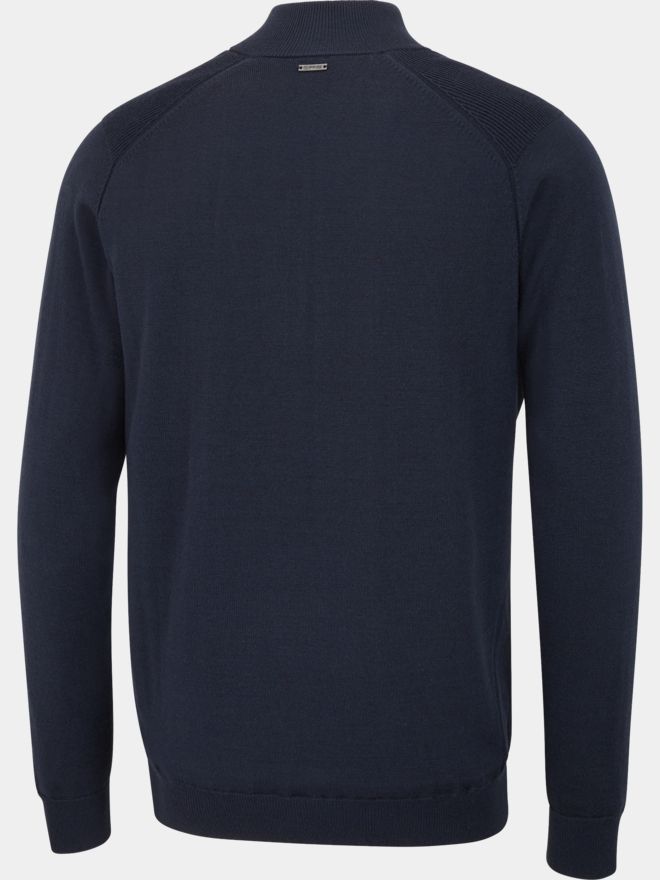 Ping Murphy Full Zip Sweater navy