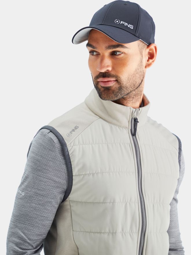 Ping Aiden Fleece Vest sand