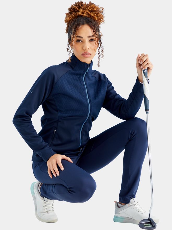 Ping Catherine Full Zip Fleece navy