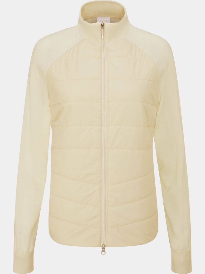 Ping Fran Zip Jacket ecru