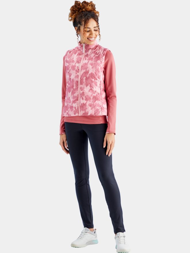 Ping Samantha Insulated Reversible Vest pink