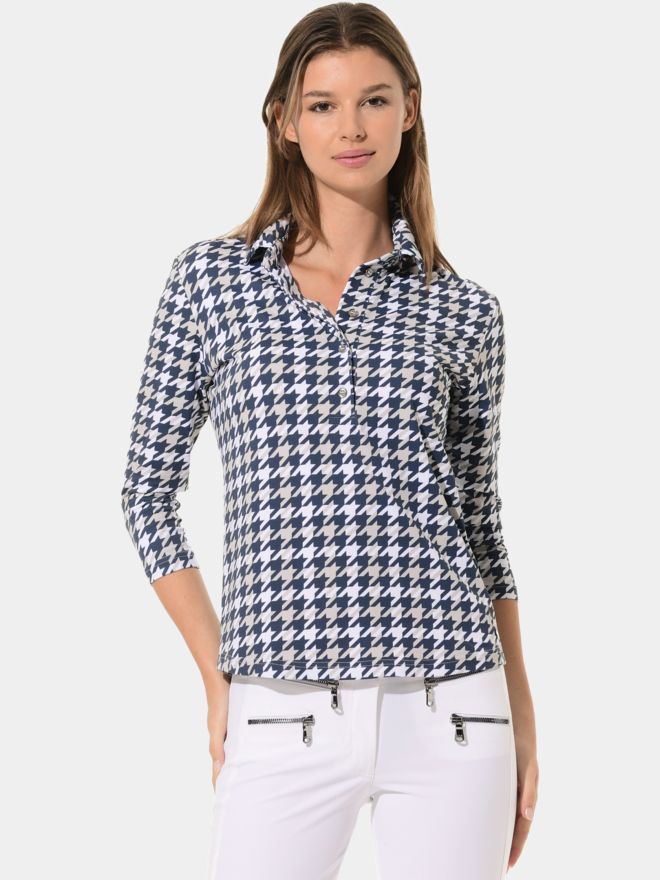 MDC 3/4 Arm Polo navy