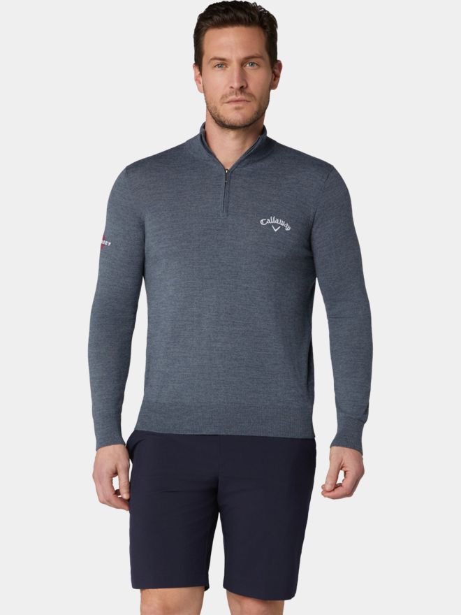 Callaway Blended Merino Odyssey Troyer Strick grau