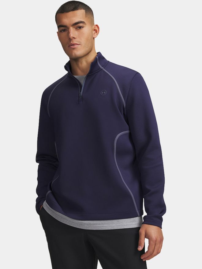 Under Armour Drive Midlayer 1/4 Zip Stretch navy