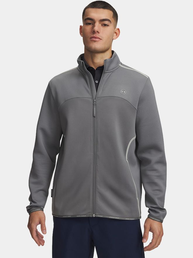 Under Armour Drive Midlayer FZ Stretch Jacke grün