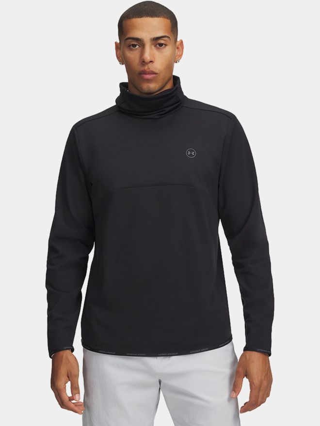 Under Armour Drive Funnel Pullover Stretch Midlayer schwarz