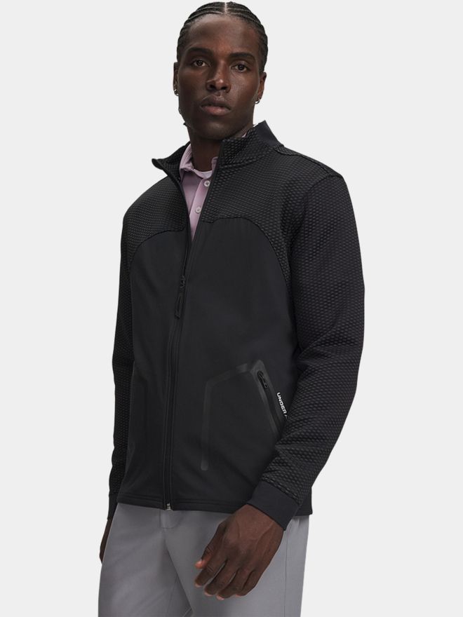 Under Armour Drive Pro Hybrid FZ Stretch Jacke schwarz