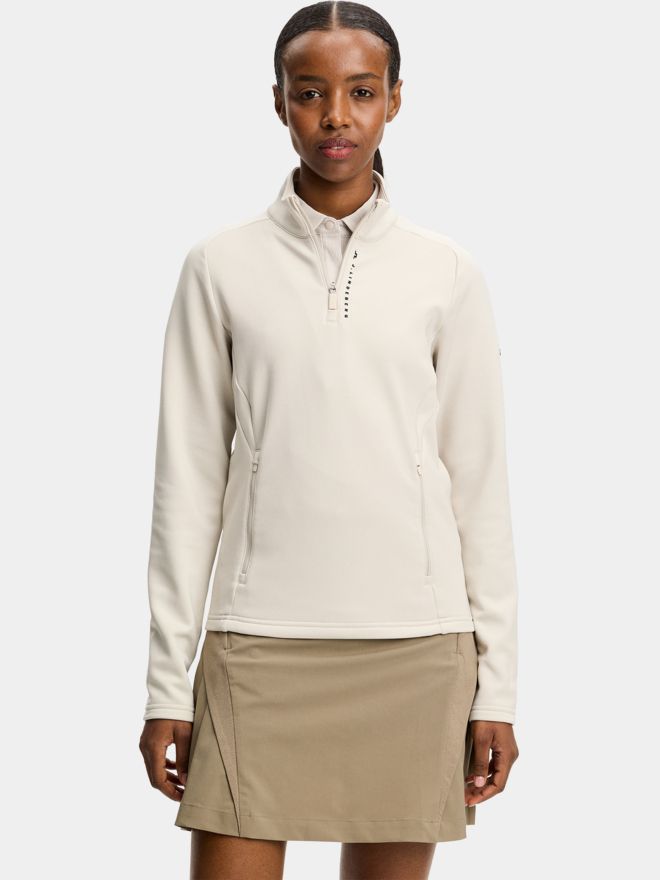 J.Lindeberg Selena Quarter Thermo Midlayer sand