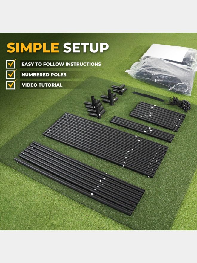 Sim Space Slim Abschlagbox 3.3 x 2.5 x 1.0 Meter Sonstige
