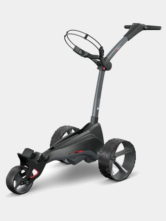Motocaddy M1 DHC Elektrotrolley anthrazit