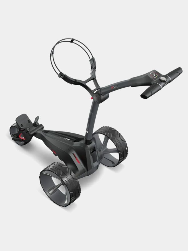 Motocaddy M1 DHC Elektrotrolley anthrazit