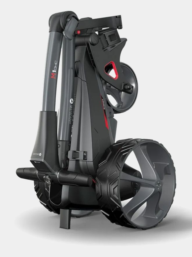 Motocaddy M1 DHC Elektrotrolley anthrazit