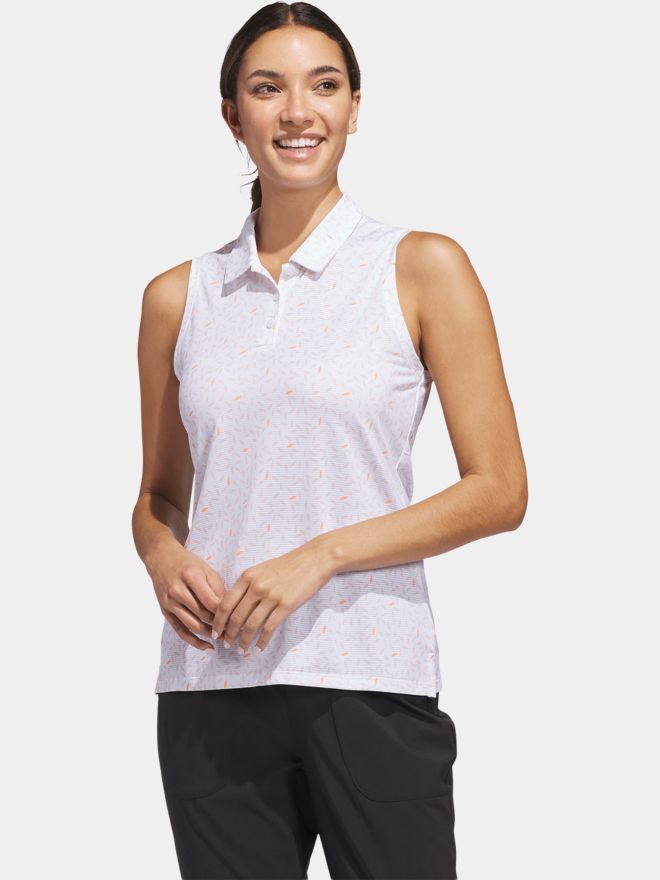 adidas Polo ohne Arm (Online Exklusiv) weiß