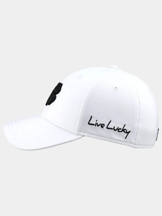 Black Clover Premium Clover Fitted Performance Cap weiß