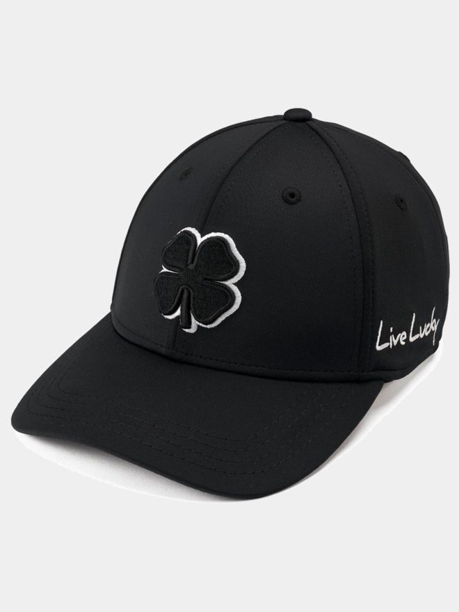 Black Clover Premium Clover Fitted Performance Cap schwarz/schwarz