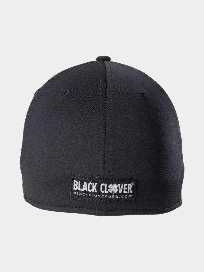 Black Clover Premium Clover Fitted Performance Cap schwarz/schwarz