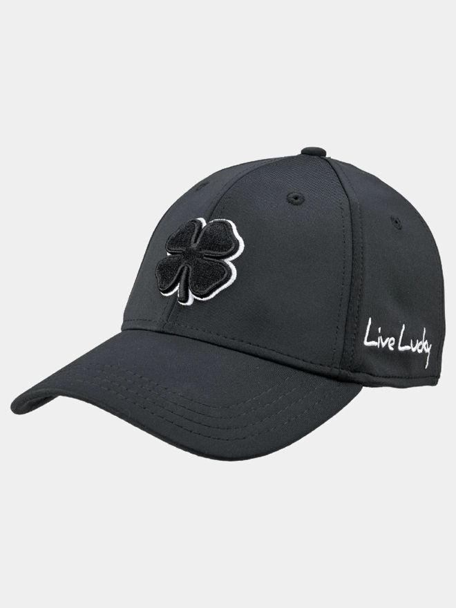 Black Clover Premium Clover Fitted Performance Cap schwarz/schwarz