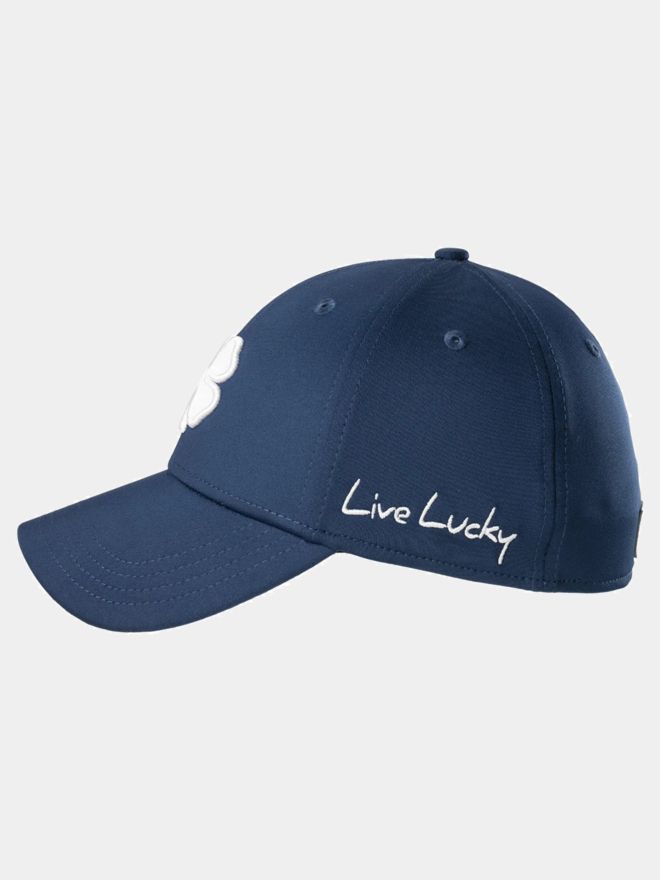 Black Clover Premium Clover Fitted Performance Cap navy
