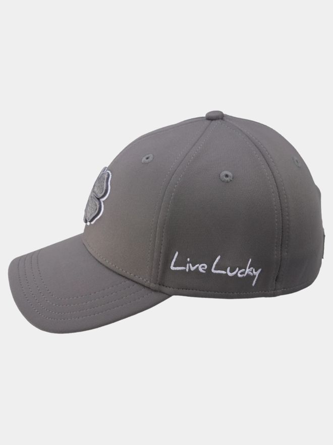 Black Clover Premium Clover Fitted Performance Cap grau