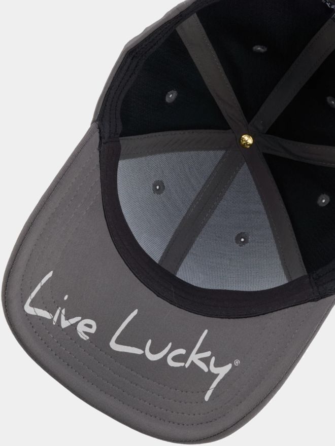 Black Clover Premium Clover Fitted Performance Cap grau