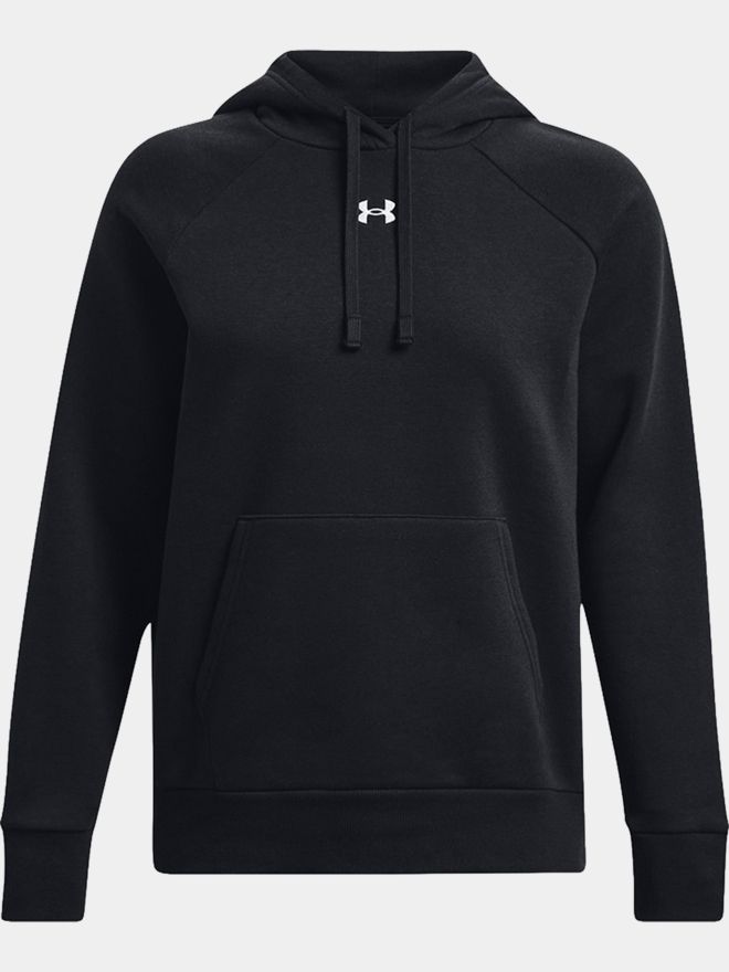 Under Armour Rival Fleece Hoodie Sweatshirt schwarz