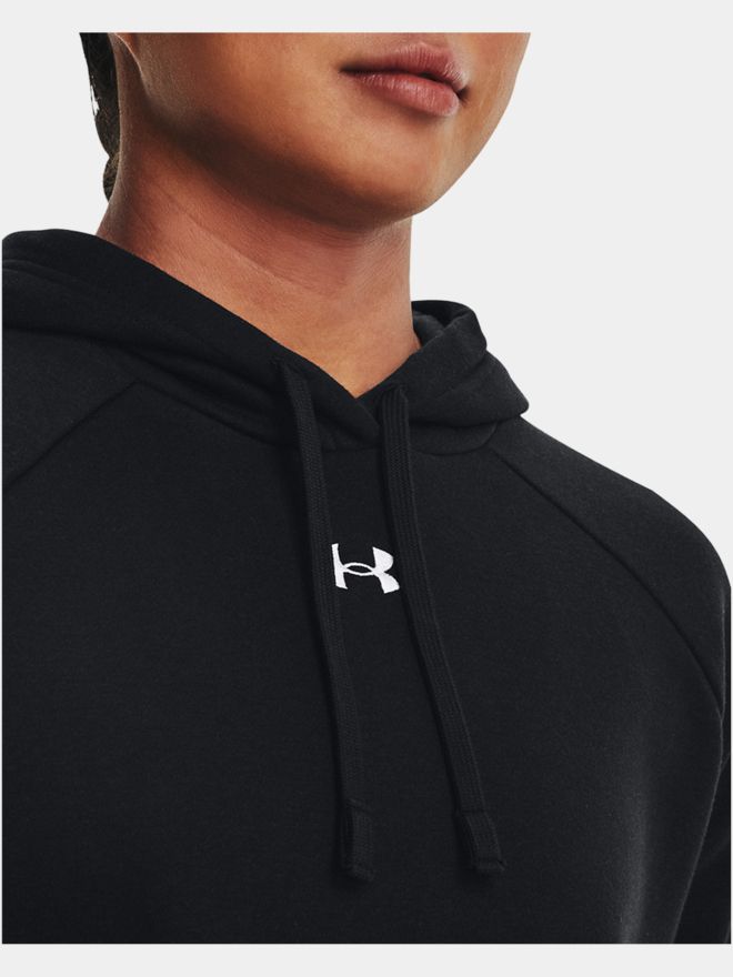 Under Armour Rival Fleece Hoodie Sweatshirt schwarz