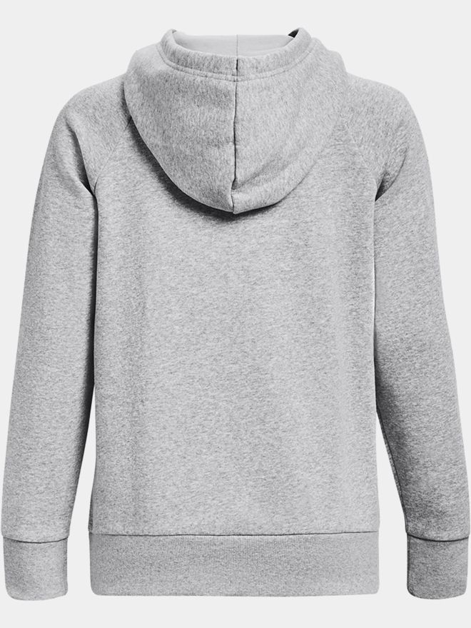 Under Armour Mikina s kapucí Rival Fleece – Mod šedý