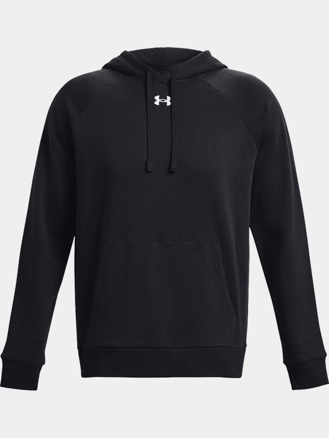 Under Armour Rival Fleece Hoodie schwarz