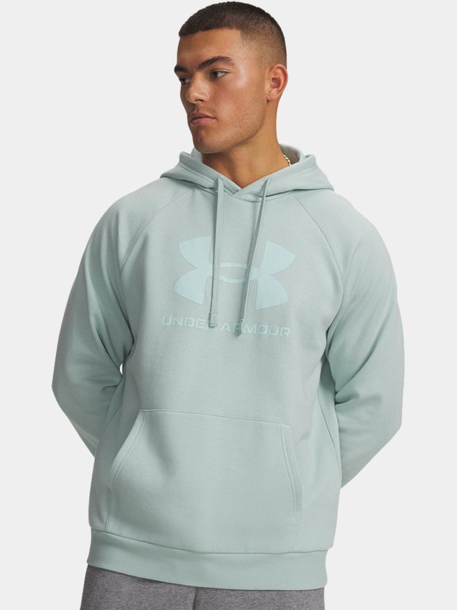 Under Armour Rival Fleece Logo HD-Enamel blau