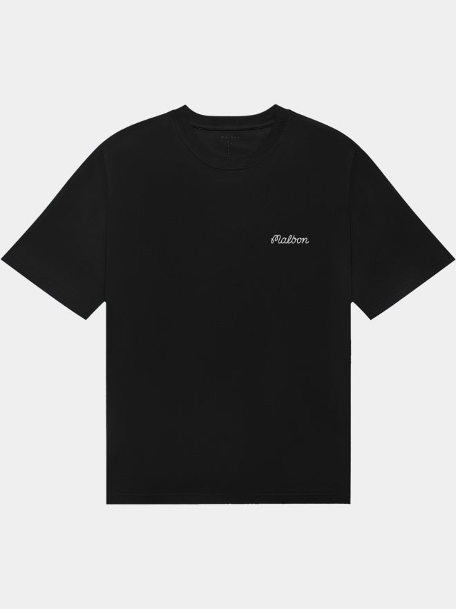 Malbon BERMUDA BALDWIN TEE T-Shirt schwarz