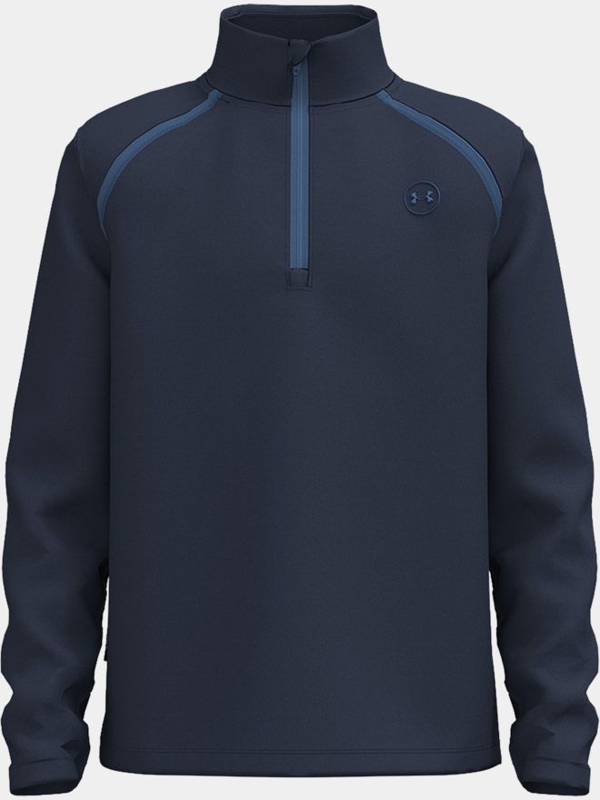 Under Armour Drive Midlayer 1/4 Zip Stretch blau