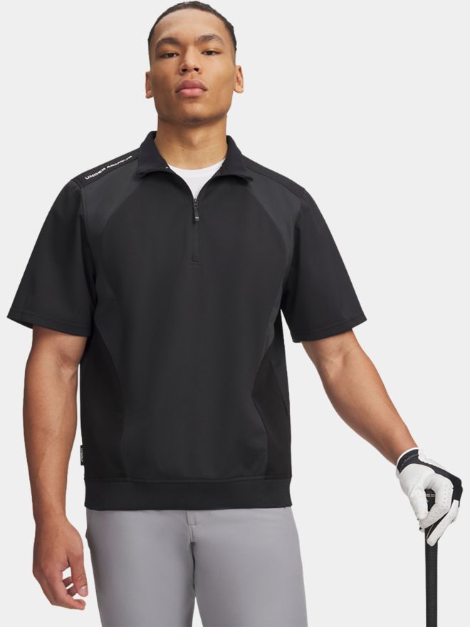 Under Armour Drive 1/2 Zip Halbarm Windshirt navy