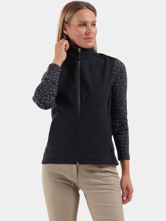 Chervo EDICOLA Softshell Weste schwarz