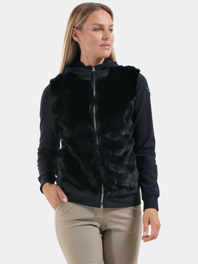Chervo PACIFICA - Sweat Jacke schwarz