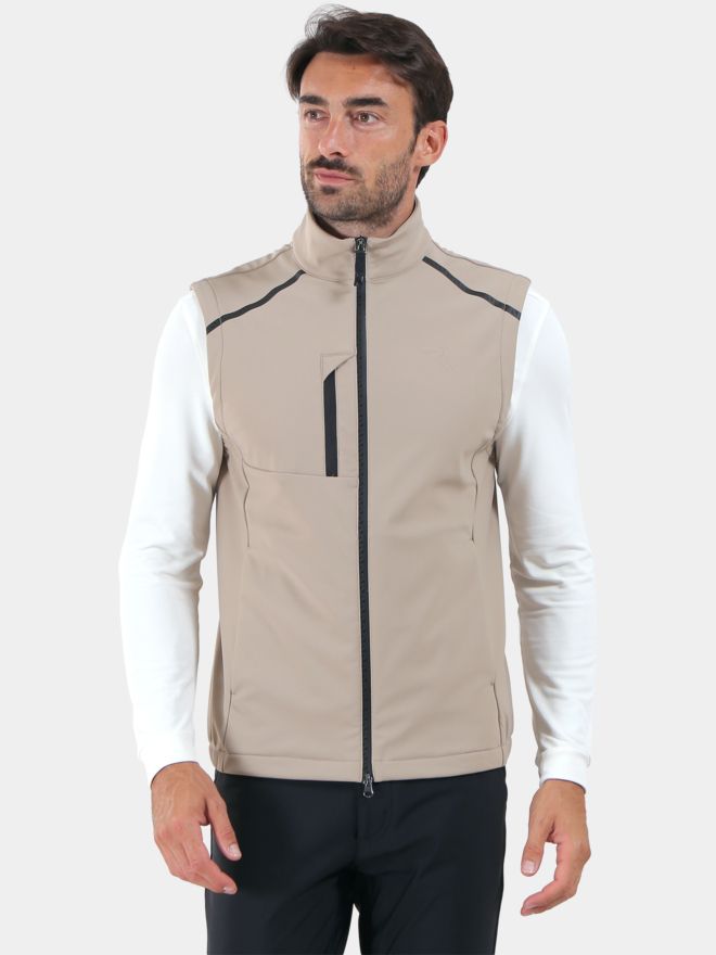 Chervo EMPORIO - Softshell Weste beige
