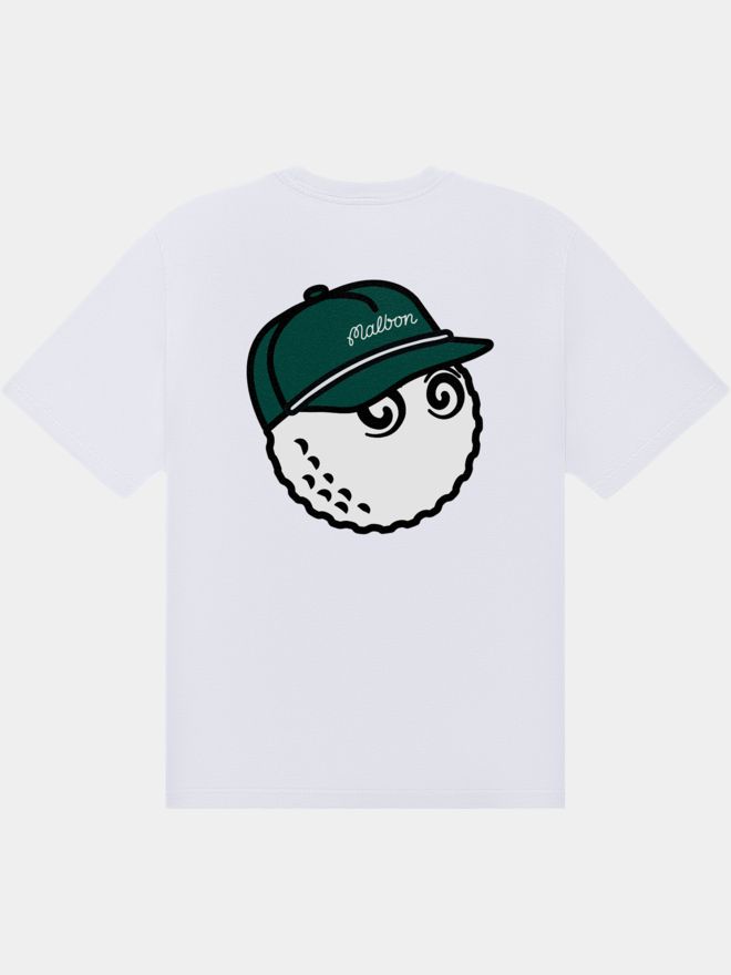 Malbon BERMUDA BALDWIN TEE T-Shirt weiß