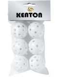 Kenton Lochball 6 Stck. weiß