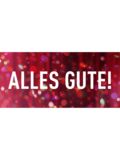 Golf House Gutschein zum Drucken Alles Gute rot