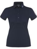 J.Lindeberg Tour Tech Golf Halbarm Polo navy