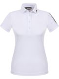 J.Lindeberg Tour Tech Golf Halbarm Polo weiß