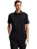 J.Lindeberg Tour Tech Reg Fit Golf Halbarm Polo schwarz