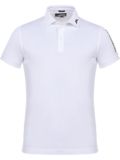 J.Lindeberg Tour Tech Reg Fit Golf Halbarm Polo weiß