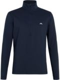 J.Lindeberg Luke Half Zip Stretch Midlayer navy