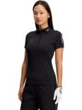J.Lindeberg Tour Tech Golf Halbarm Polo schwarz