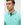 BOSS Polokošile Paul Slim Fit s polovičním rukávem v zakřiveném střihu tyrkysová BOSS Polokošile Paul Slim Fit s polovičním rukávem v zakřiveném střihu tyrkysová