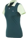 J.Lindeberg Antonia Halbarm Polo dunkelgrün