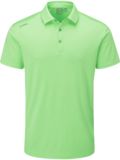 Ping Lindum half sleeve polo light green